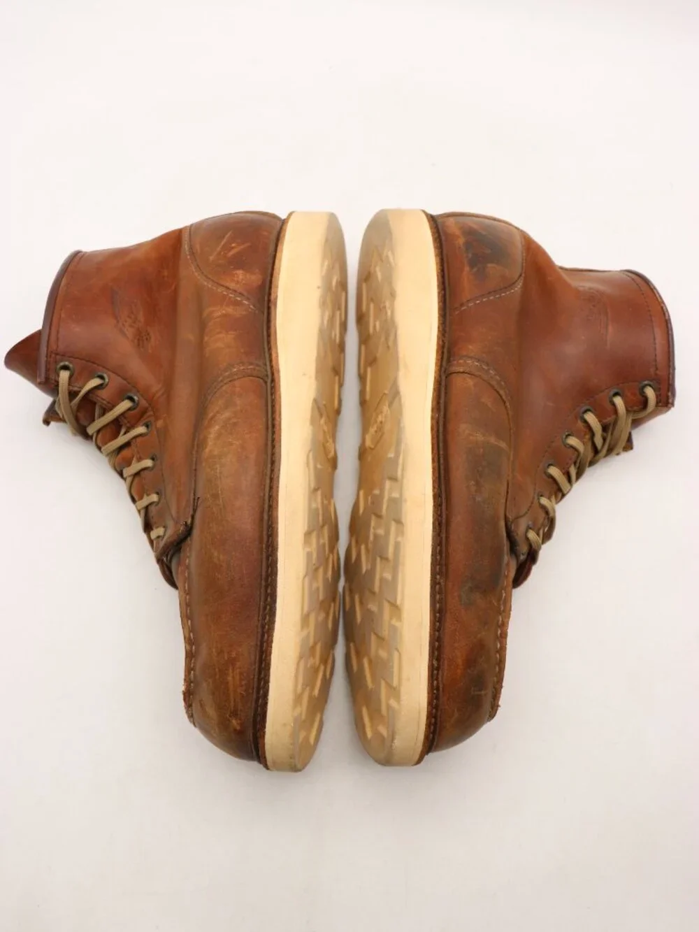 Red Wing Moc Toe 1905 Men's Size 13 EE Brown Leather Soft Toe Boots Made In USA